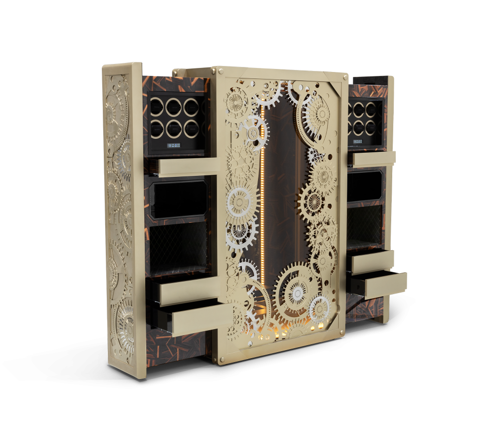 BARON MATTE CHAMPAGNE LUXURY SAFE