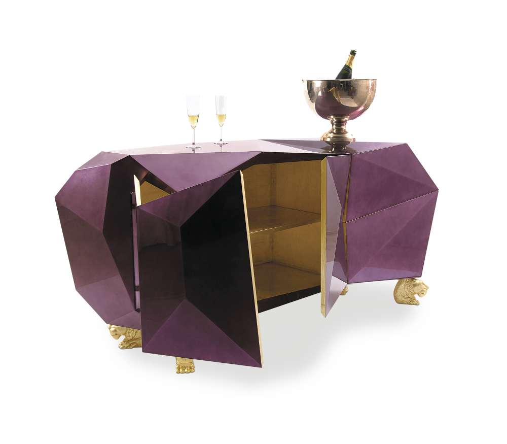 DIAMOND AMETHYST SIDEBOARD