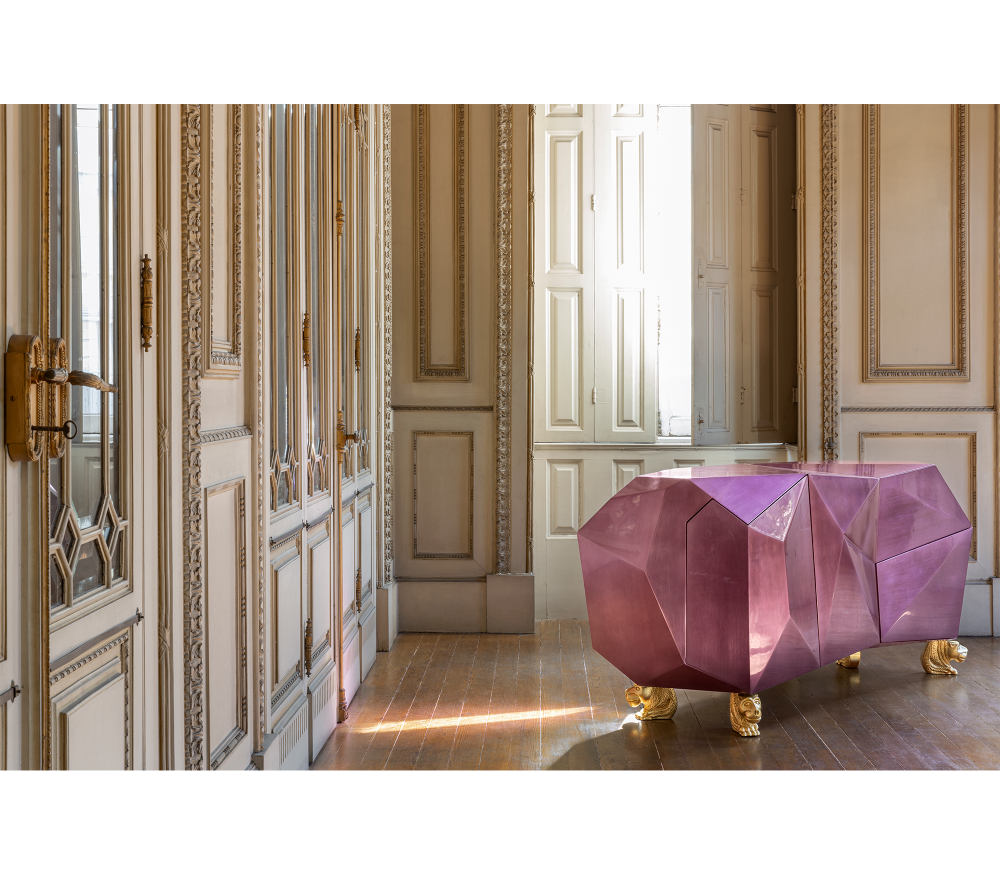 DIAMOND AMETHYST SIDEBOARD