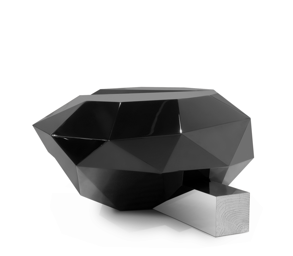 DIAMOND BLACK CENTER TABLE