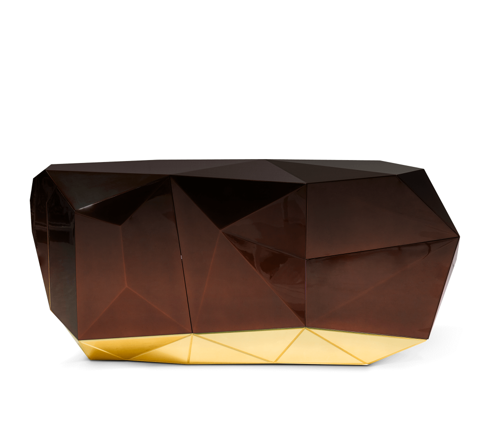 DIAMOND CHOCOLATE SIDEBOARD