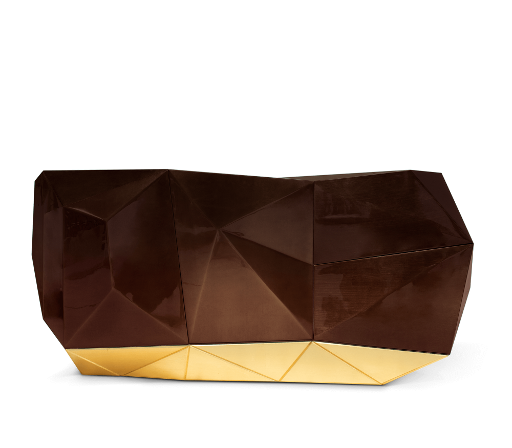 DIAMOND CHOCOLATE SIDEBOARD