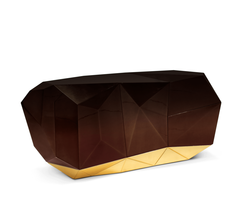 DIAMOND CHOCOLATE SIDEBOARD