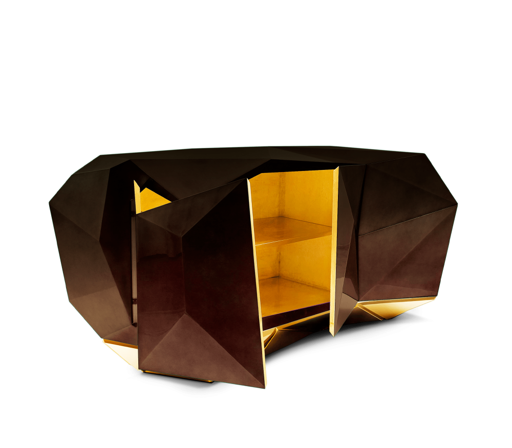 DIAMOND CHOCOLATE SIDEBOARD