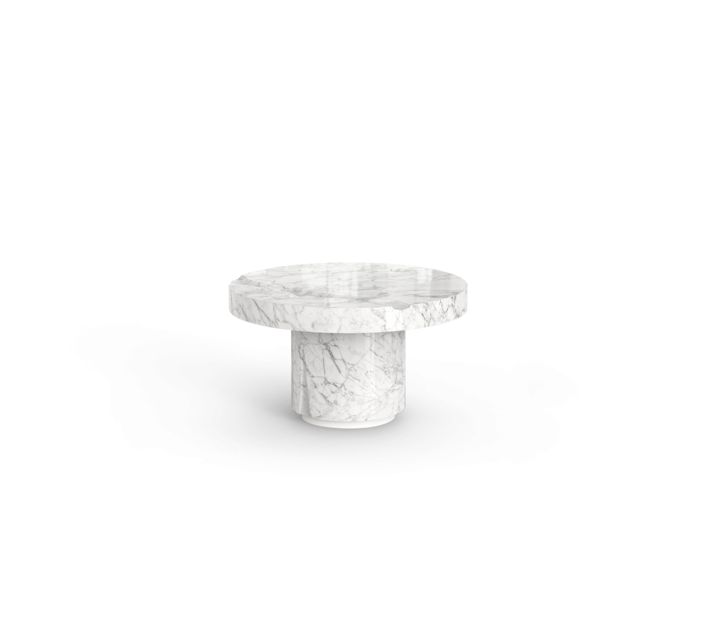 EMPIRE CARRARA MARBLE CENTER TABLE