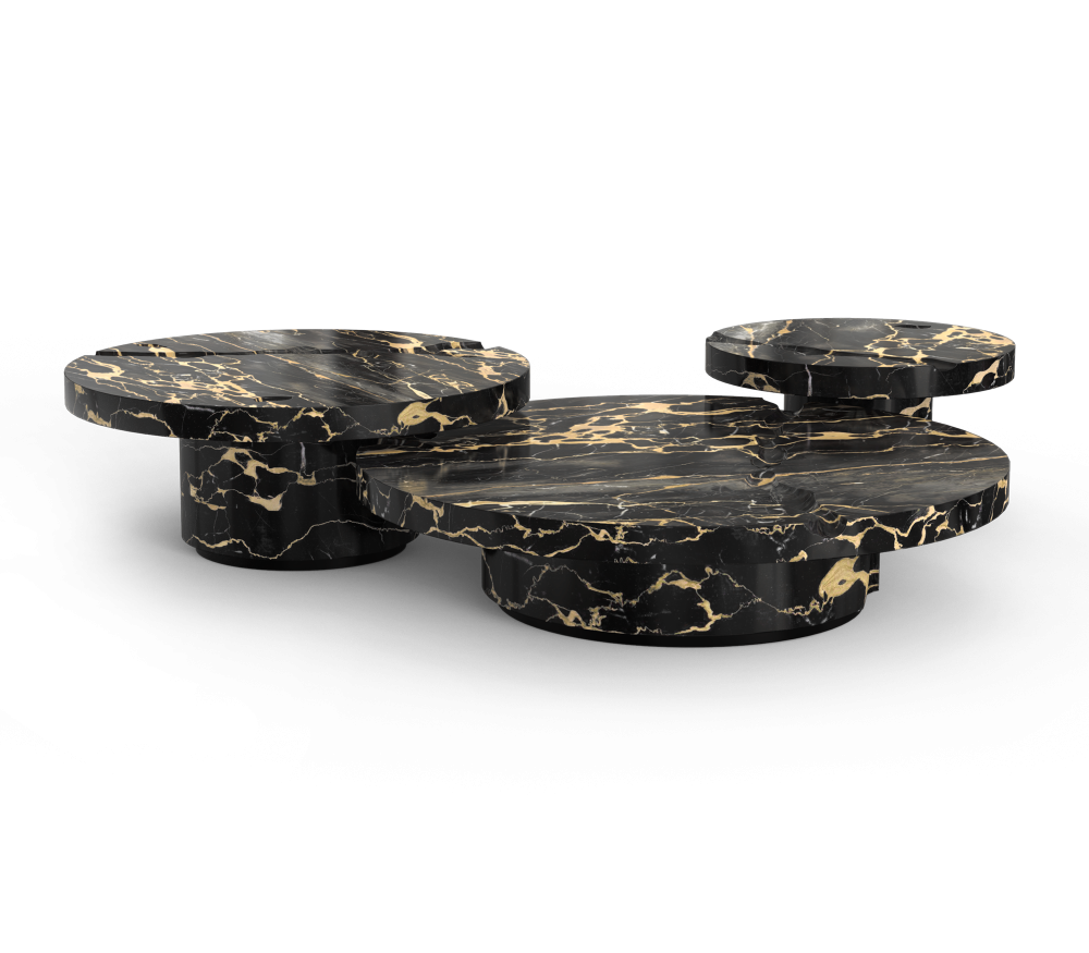 EMPIRE PORTORO MARBLE CENTER TABLE