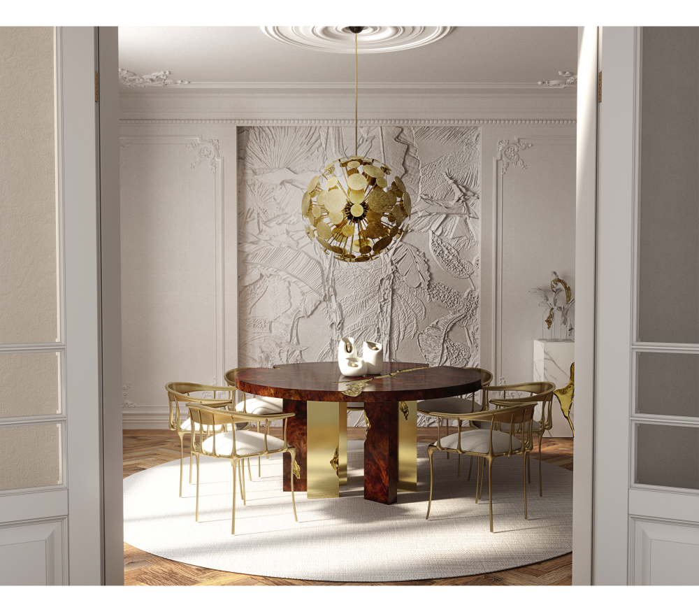 EMPIRE ROUND DINING TABLE