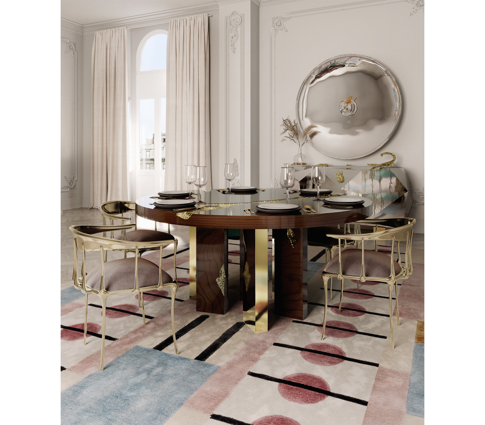 EMPIRE ROUND DINING TABLE