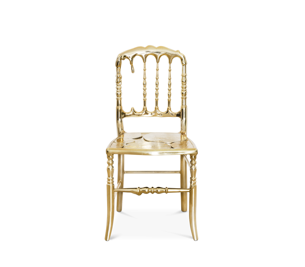 EMPORIUM GOLD CHAIR