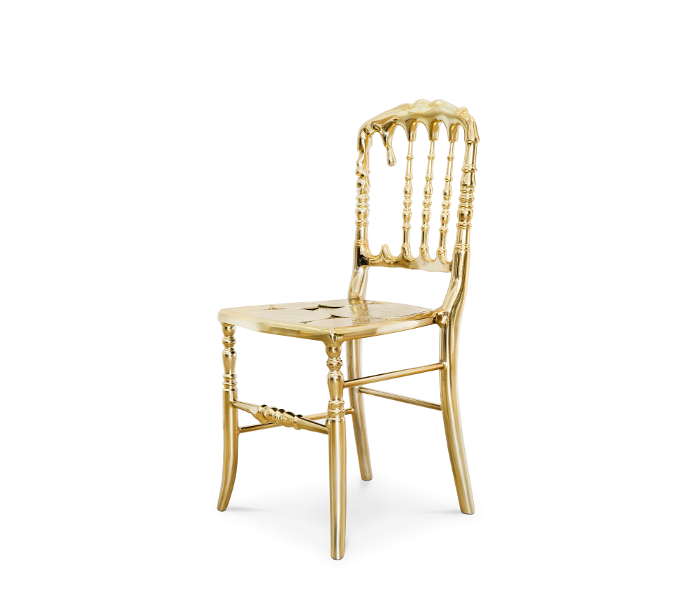 EMPORIUM GOLD CHAIR