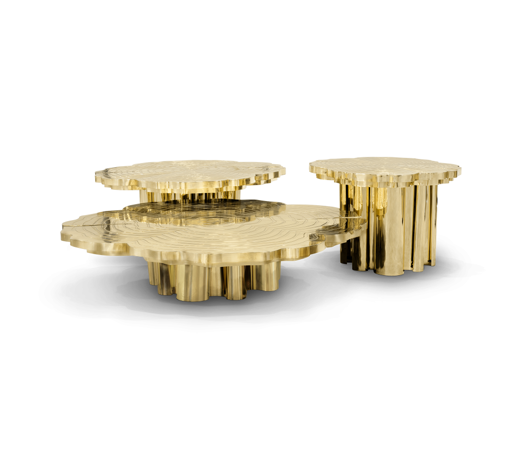 FORTUNA GOLD CENTER TABLE