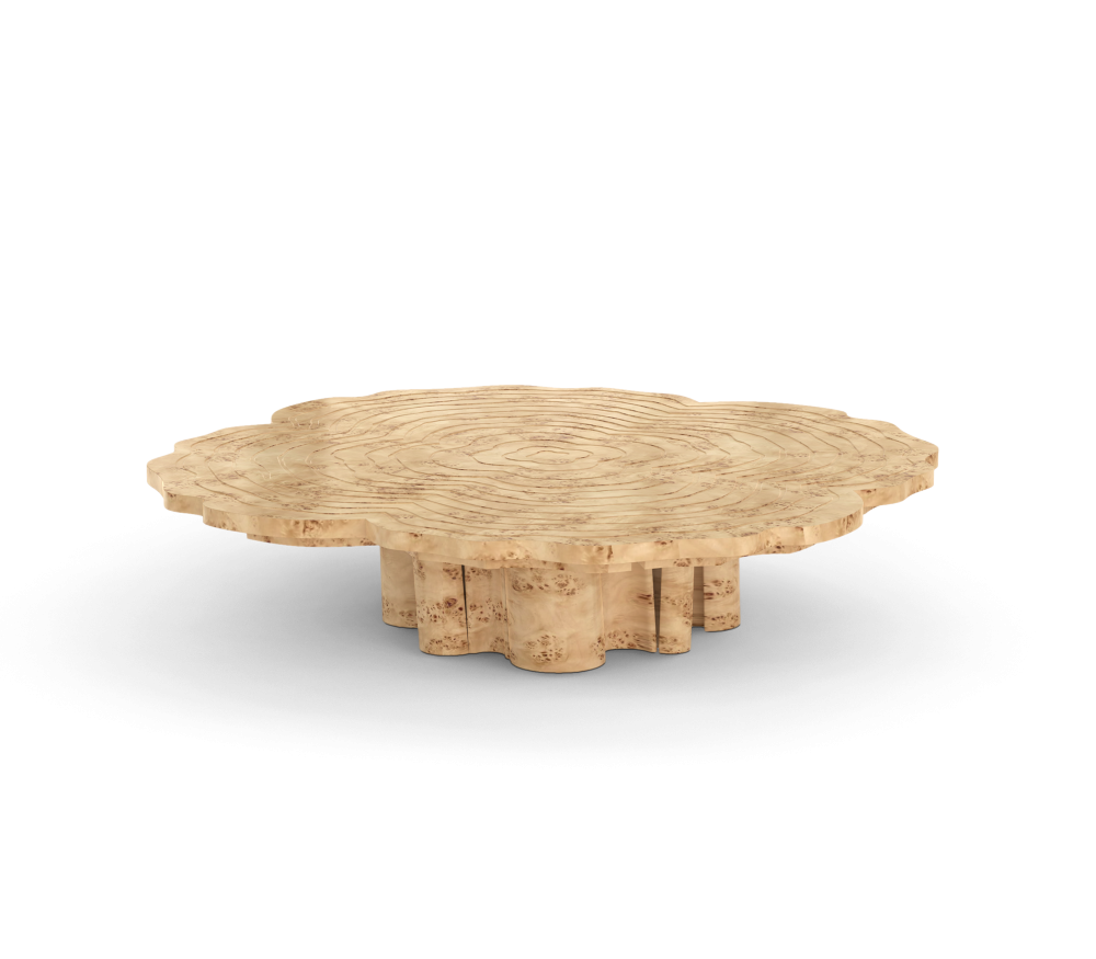 FORTUNA POPLAR ROOT CENTER TABLE