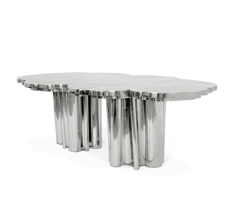 FORTUNA SILVER DINING TABLE