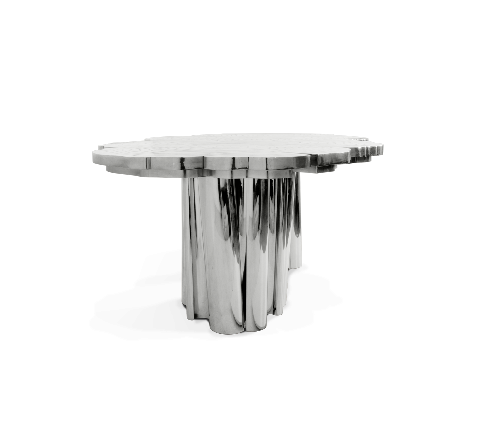 FORTUNA SILVER DINING TABLE