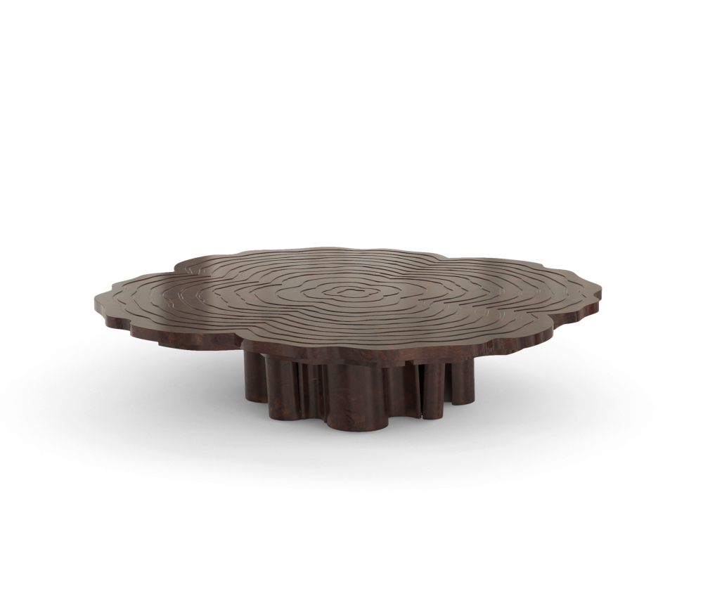 FORTUNA WALNUT ROOT CENTER TABLE