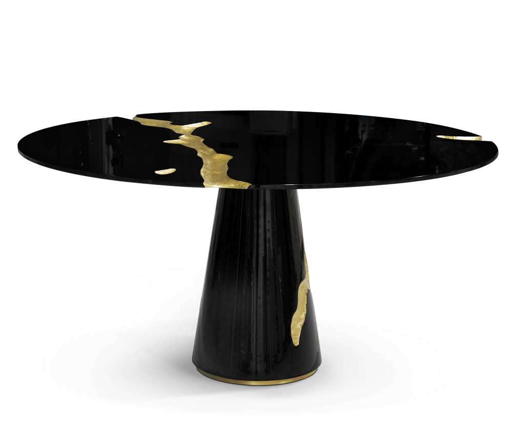 LAPIAZ BLACK DINING TABLE