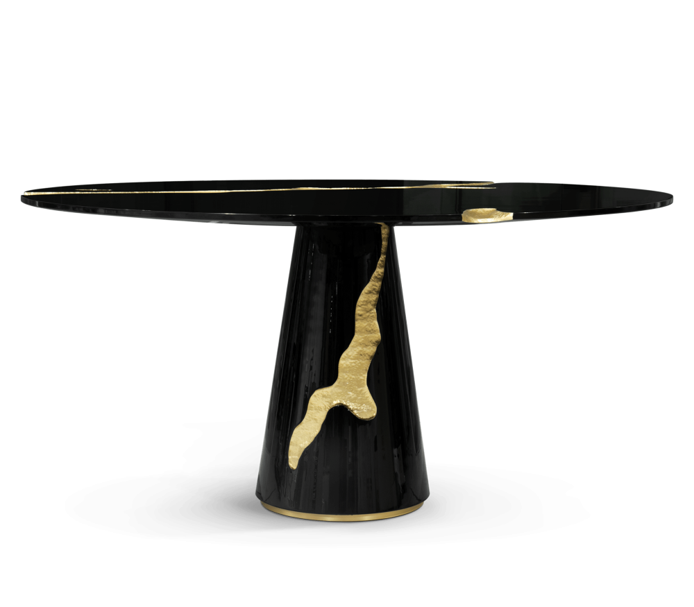 LAPIAZ BLACK DINING TABLE