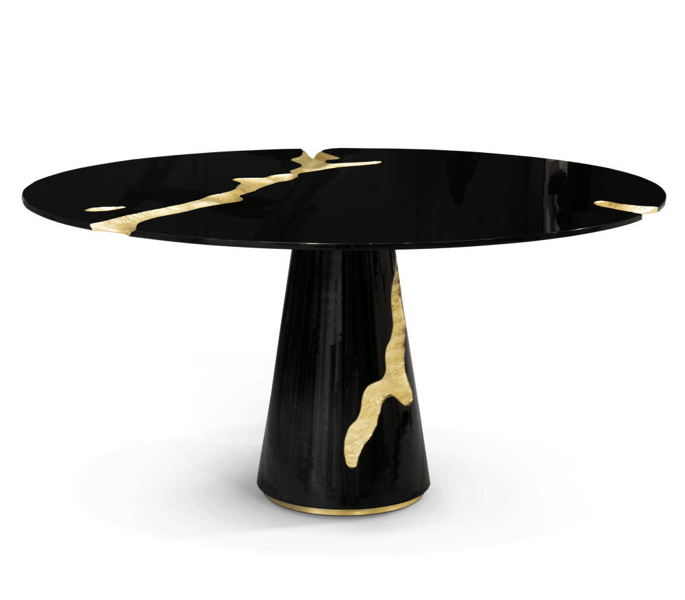 LAPIAZ BLACK DINING TABLE