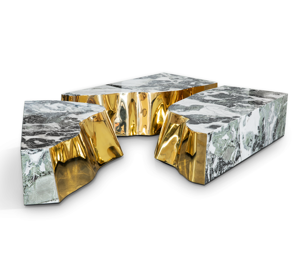 LAPIAZ MARBLE CENTER TABLE