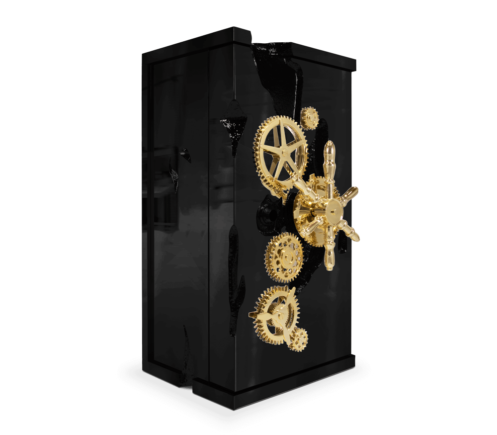 A MILLIONAIRE BLACK LUXURY SAFE