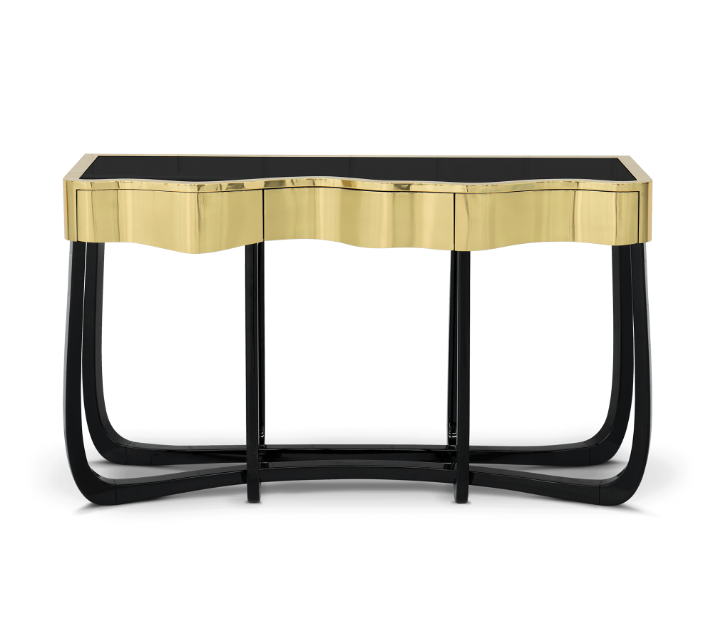 SINUOUS GOLD CONSOLE