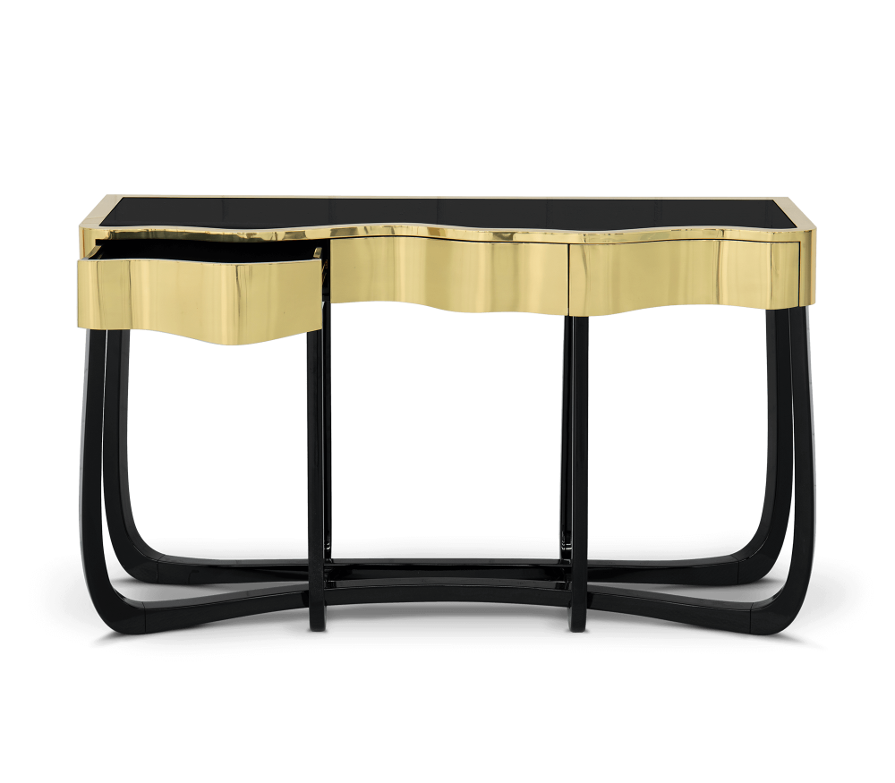 SINUOUS GOLD CONSOLE