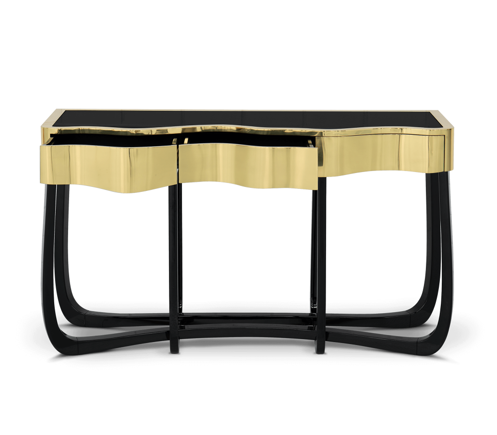 SINUOUS GOLD CONSOLE