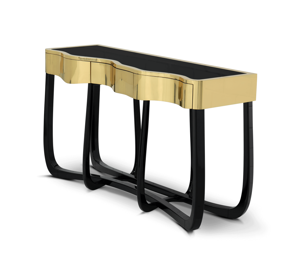 SINUOUS GOLD CONSOLE