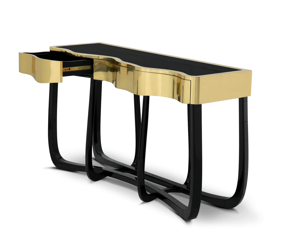 SINUOUS GOLD CONSOLE