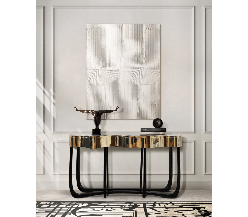 SINUOUS GOLD CONSOLE